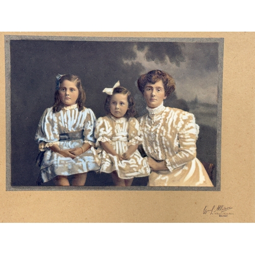 380 - An Edwardian hand tinted photograph. 30.5x25.5cm.