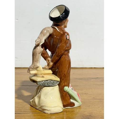 109 - A Kevin Francis Field Marshall Montgomery figurine. Limited edition 280/750. 22cm.