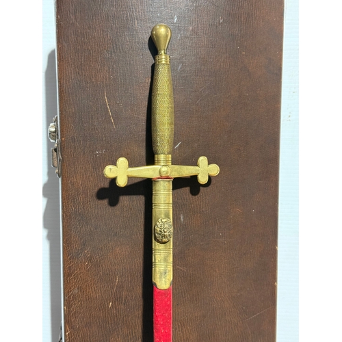 110 - A Belfast Masonic sword. Bank Buildings Belfast.