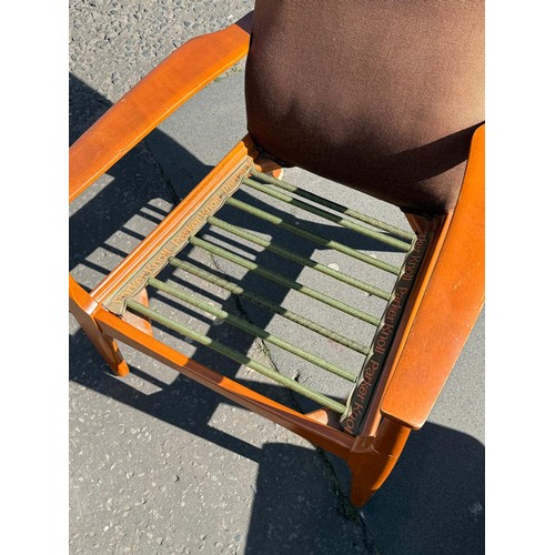 275 - A pair of vintage Parker Knoll armchairs. Model PK988
