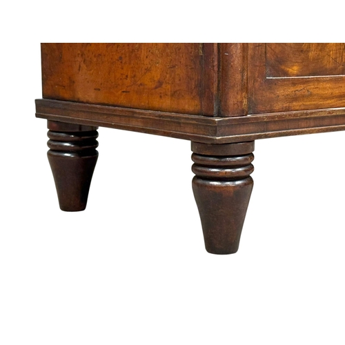 208 - A Small Proportioned Late Regency Mahogany Chiffonier. C.1815-20, Early 19th Century. Gallery back s... 