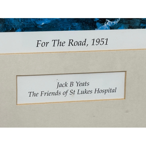 268 - Jack B. Yeats. For The Road, 1951. 1031/3000. 68.5x58.5cm.