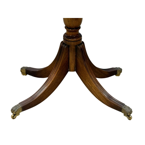 276 - A Georgian Style Mahogany turnover Table. 85x43x76.5cm.