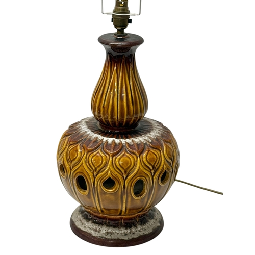 190 - A Large West German Table Lamp. C.1970. 46.5cm.