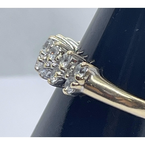 73 - 14ct cz ring