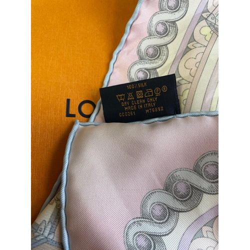 3 - Limited edition Louis Vuitton silk scarf