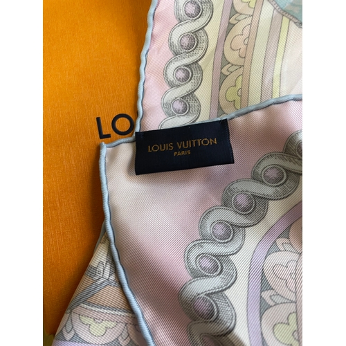 3 - Limited edition Louis Vuitton silk scarf