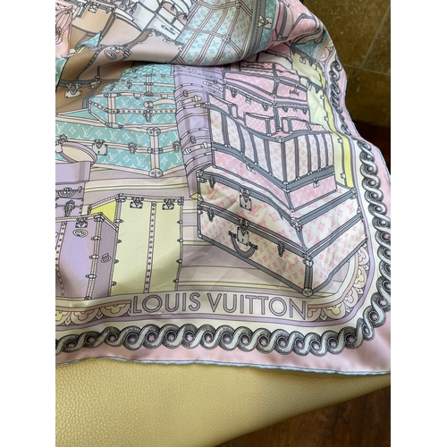 3 - Limited edition Louis Vuitton silk scarf