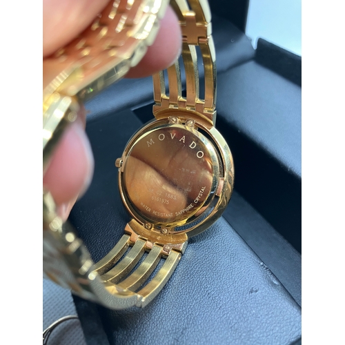 9a - Gold plated Movado watch