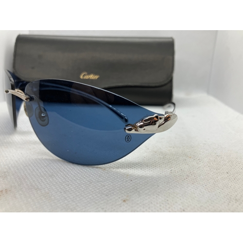 120 - Rare Cartier Panthere sunglasses