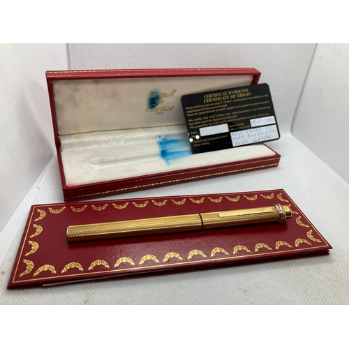 117 - Cartier pen