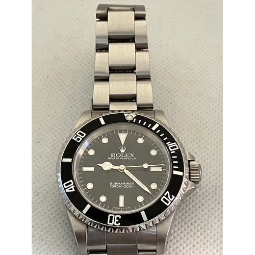 228 - Rolex no date submariner