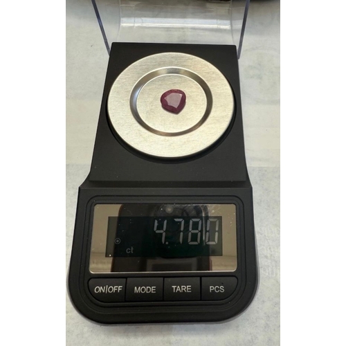 7 - Unheated Madagascan Ruby with GIA certificate
