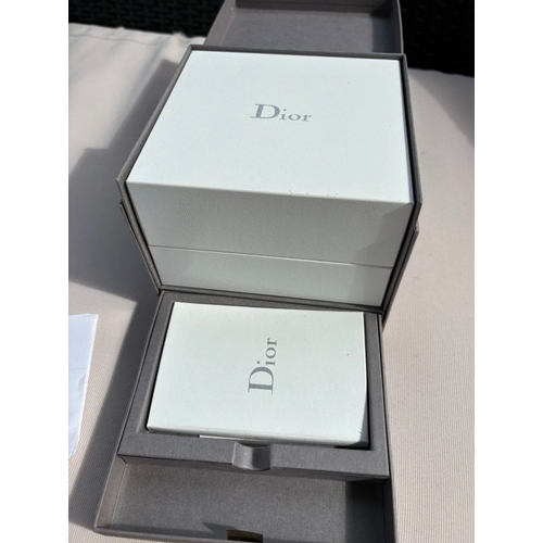 45 - Christian Dior Christal CD113111 Ladies Diamond Bezel Watch – Box & Papers