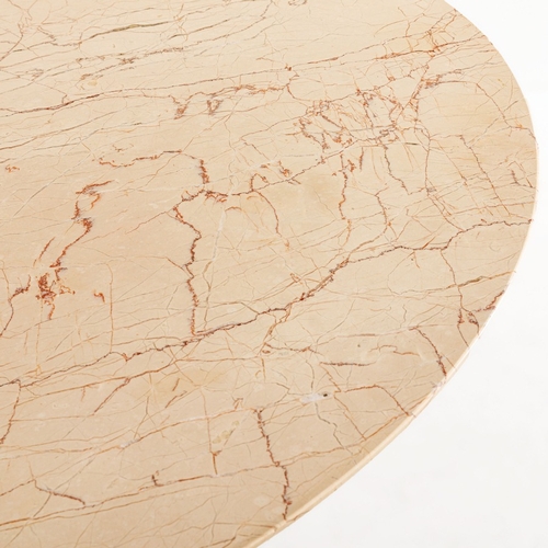 148 - ICO & LUISA PARISITavolo. Legno, marmo. Produzione Fratelli Rizzi anni '50.cm 78x129A TABLE BY I. & ... 