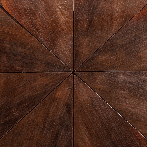 164 - JORGE ZALSZUPINTavolino da centro mod. Petalas. Metallo verniciato, compensato curvato impiallacciat... 