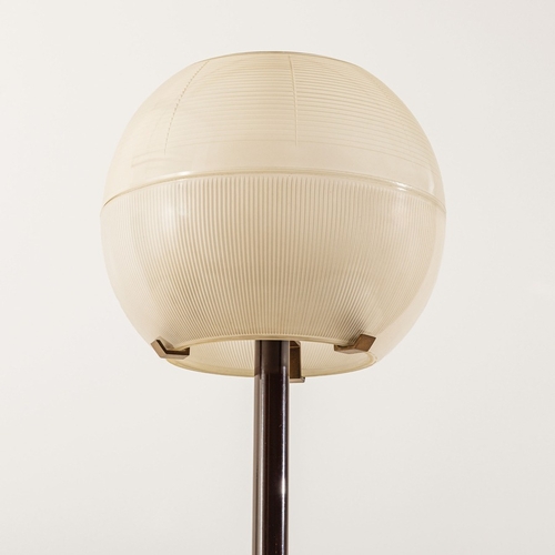 169 - IGNAZIO GARDELLALampada da terra mod. LTE 8. Marmo, metallo verniciato, ottone, vetro pressato. Prod... 