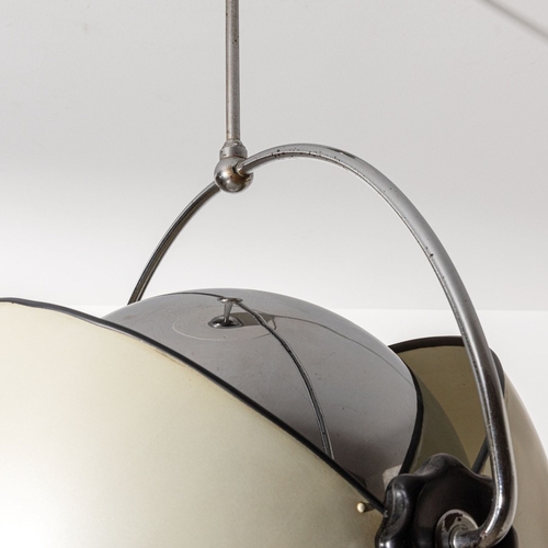 178 - SUPERSTUDIOLampada a sospensione mod. Olook. Metallo cromato, metacrilato, abs. Produzione Design Ce... 