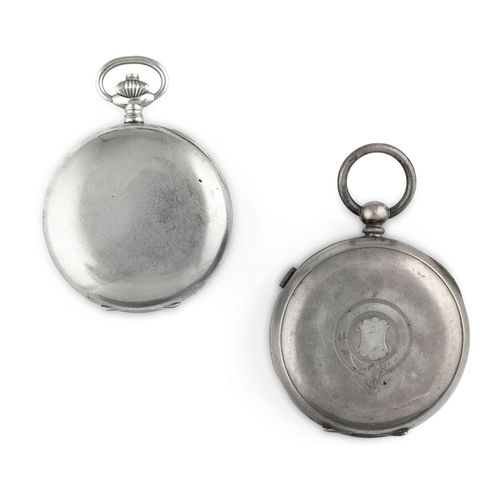 121 - VERA, H.STONE, LOTTO DI UN CRONOMETRO E UN CRONOSTOP, SVIZZERA-INGHILTERRA 1910-1860 CIRCAlotto comp... 