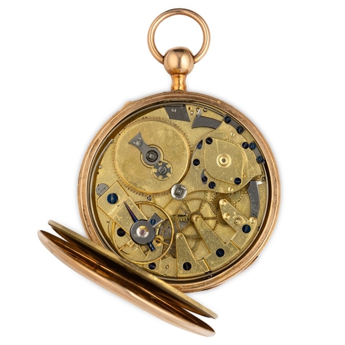 165 - LECOINTE , OROLOGIO DA TASCA IN ORO, CON RIPETIZIONE ORE E QUARTI, FRANCIA 1820 CIRCAEpoca: 1820 cir... 