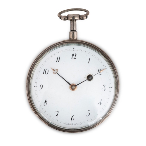 167 - BREGUET ET FILS, OROLOGIO DA TASCA RIPETIZIONE QUARTI, IN ARGENTO, SVIZZERA 1815 CIRCAEpoca: 1815 ci... 