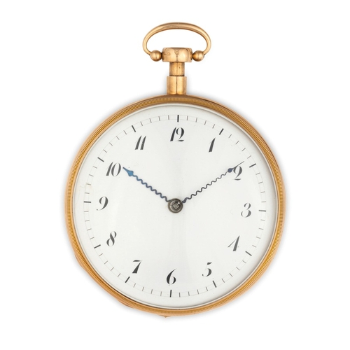 169 - CARILLON, OROLOGIO DA TASCA CON SUONERIA ORE, QUARTI E CARILLON, SVIZZERA 1820 CIRCAEpoca: 1820 circ... 