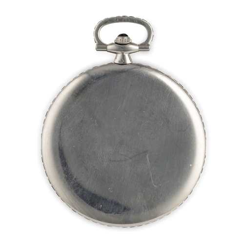 172 - LAILLET, OROLOGIO DA TASCA, O DA SMOKING, IN PLATINO E ZAFFIRI, SVIZZERA 1930 CIRCAcassa in platino ... 