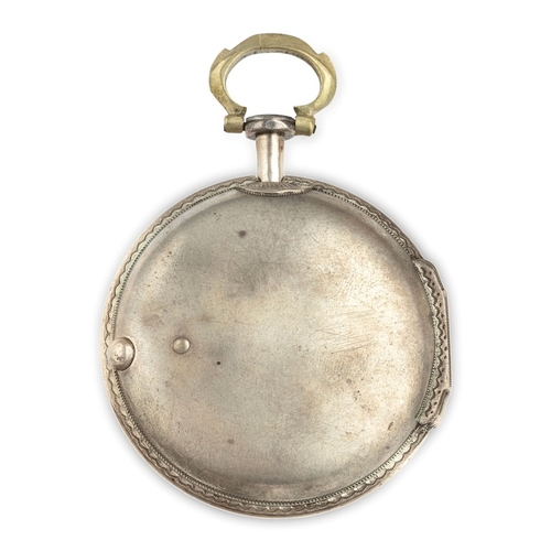 174 - EDWARD PRIOR, OROLOGIO DA TASCA A 3 CASSE, INGHILTERRA 1839Epoca: 1839Materiale: argento e tartaruga... 