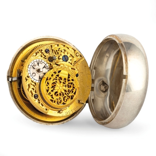 174 - EDWARD PRIOR, OROLOGIO DA TASCA A 3 CASSE, INGHILTERRA 1839Epoca: 1839Materiale: argento e tartaruga... 