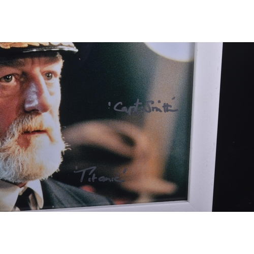 22 - The Collection Of Bernard Hill - Titanic (1997) - autographed 8x10
