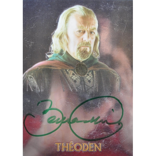 34 - The Collection Of Bernard Hill - The Lord Of The Rings (2001-2003) - Topps Chrome - autographed offi... 