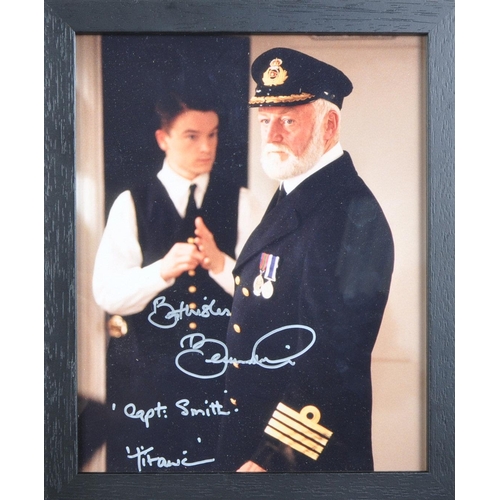 40 - The Collection Of Bernard Hill - Titanic (1997) - autographed 8x10