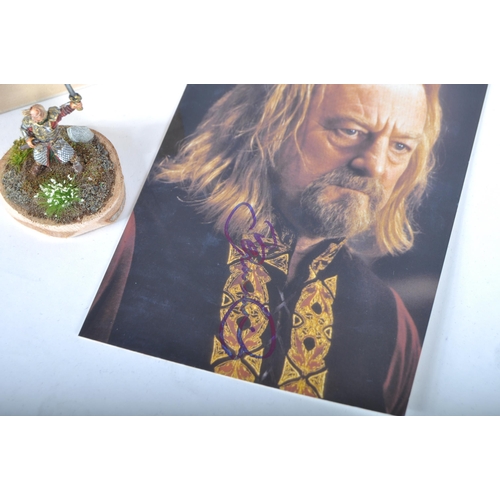 49 - The Collection Of Bernard Hill - The Lord Of The Rings (2001-2003) - Fan Art - a hand made miniature... 