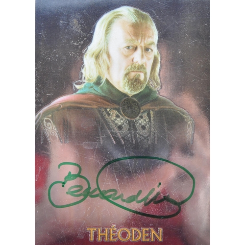 57 - The Collection Of Bernard Hill - The Lord Of The Rings (2001-2003) - Topps Chrome - autographed offi... 