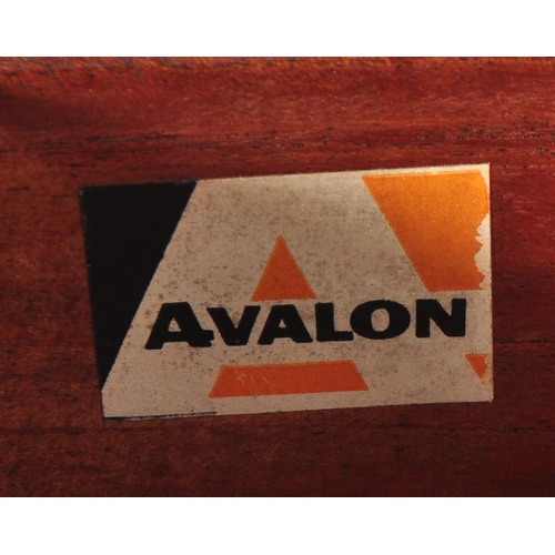 1305 - Avalon Furniture - A retro mid 20th century circa. 1960's teak and afromosia chest of drawers having... 