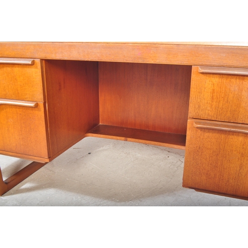 1312 - Avalon - A vintage retro mid 20th century circa. 1960's Avalon writing desk having a central kneehol... 