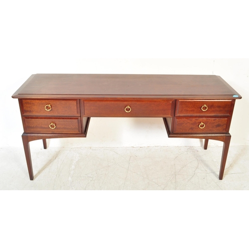 1377a - Stag Minstrel - British design - A retro vintage mid 20th Century mahogany Stag dressing table / des... 