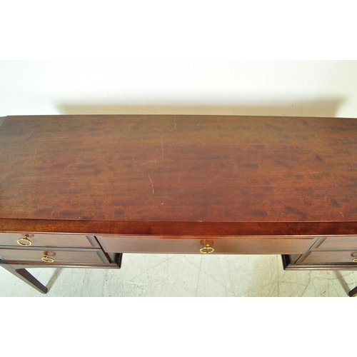 1377a - Stag Minstrel - British design - A retro vintage mid 20th Century mahogany Stag dressing table / des... 