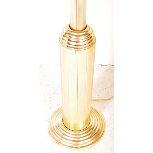 1399 - A vintage 20th Century light / lamp in the form of a lamp post. The light having a glazed lantern st... 