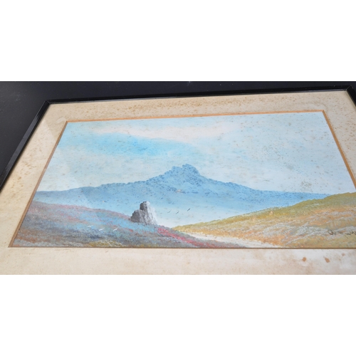 1692 - Abraham Hulk Junior (1851-1922) - Two 20th century watercolour landscape paintings, each to depict a... 