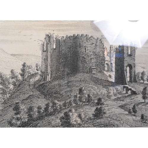 1752 - Samuel and Nathanial Buck - The West View of Restormel Castle In The County of Cornwall - An 18th ce... 