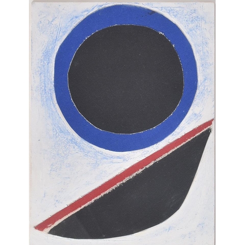 10 - Sir Terry Frost R.A. (British b. 1915)
 On The Edge, 2002
 Mixed media canvas collage
 Signed to the... 