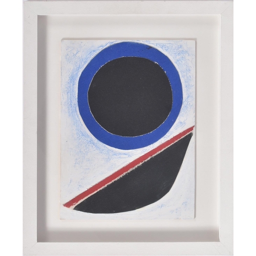 10 - Sir Terry Frost R.A. (British b. 1915)
 On The Edge, 2002
 Mixed media canvas collage
 Signed to the... 