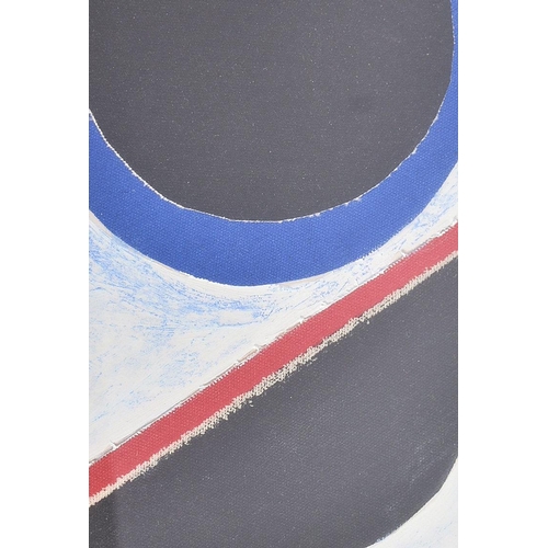 10 - Sir Terry Frost R.A. (British b. 1915)
 On The Edge, 2002
 Mixed media canvas collage
 Signed to the... 