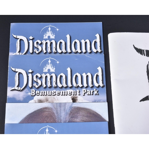 122 - Banksy / David Shrigley Dismaland Merchandise 
 Banksy exhibition brochure and multiple flyers, Bank... 