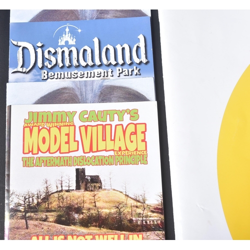 122 - Banksy / David Shrigley Dismaland Merchandise 
 Banksy exhibition brochure and multiple flyers, Bank... 