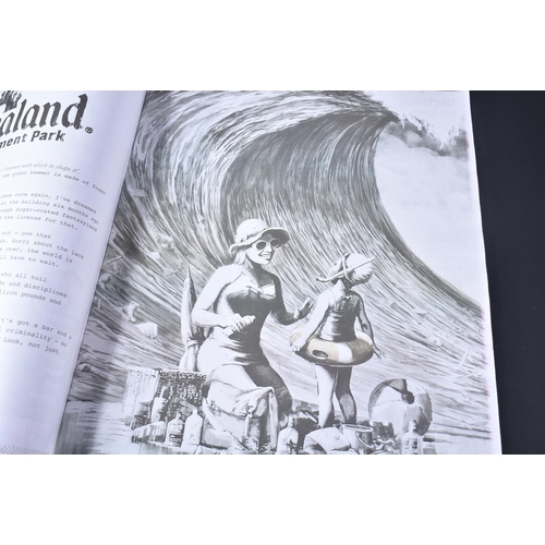 122 - Banksy / David Shrigley Dismaland Merchandise 
 Banksy exhibition brochure and multiple flyers, Bank... 