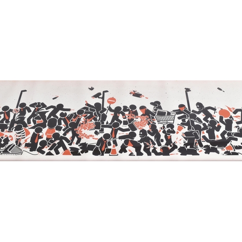 19 - Pahnl (British)
 Untitled
 Screen print on heritage Rag
 Signed and numbered 14/60 in pencil
 Framed... 