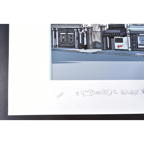 30 - Nick Walker (British b. 1969) & Various Artists
 First Great Weston, 2008
 Screen print in colours 
... 