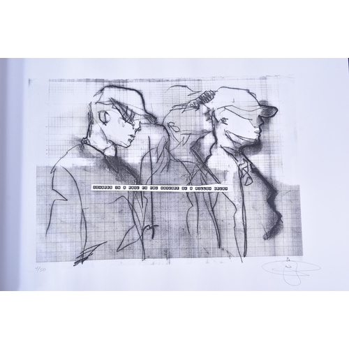 37 - Guy Denning (British b. 1965)
 Bristol Life, 2007
 43 Page photocopy plate booklet
 Each plate signe... 